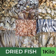 DFP DRIED FISH  1Kg/Pack( Dilis | Salinas | Ayungin | Bisugo | Dalagang Bukid | Labahita | Matambaka