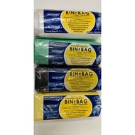 Garbage Trash Bin Bag Colored MEDIUM 22x24 25pcs Calypso .0004 roll Binbag Kite plastic Plastic Bag
