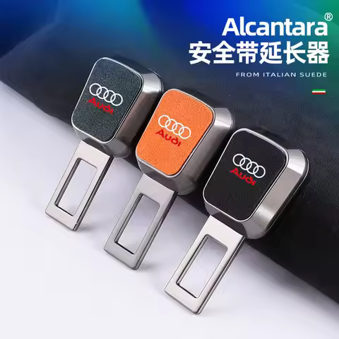Car Seat Belt Extension Plug Safety Seat Lock Clip Buckle For Audi A4 B8 A3 8P S3 A5 A6 S6 C6 Q5 A8 