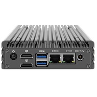 Firewall Micro Appliance, 2 Port i226-V 2.5G LAN Fanless Mini PC Intel N100, 8GB DDR5 128GB NVMe, 1*