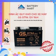 Bình Ắc Quy Khô Spacy Attila Victoria Elizabeth Majesty Vespa Lx 150cc GS GT9A 12V-9AH