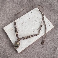 230258 Macrame 水草瑪瑙 編織 頸鍊