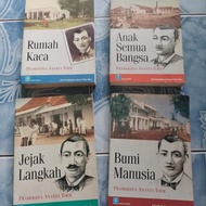 Original Tetralogi Pulau Buru Pramoedya Ananta Toer Hasta Mitra