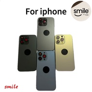 Replacement Back Cover Housing For iPhone 13pro Rear Battery Door Frame smile