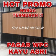 sale Pagar decking wpc ka pagar wpc pagar minimalis pagar kayu asri