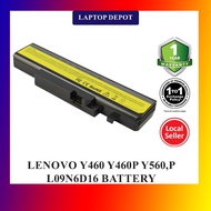 Lenovo Y460 Y460P Y560 Y560P Y460C Y460A L09N6D16 Replacement Battery