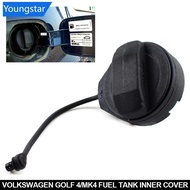 [ForeverYoung] Car Petrol Diesel Kit Tank Cover Oil Fuel Cap with Line For VW Volkswagen Golf4 MK4 Jetta Passat B5 A8U4