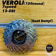 VEROLI FREEWHEEL 7-8speed kuat bunyi/Freewheel folding bike/Freewheel  mountainbike/Freewheel mtb/Fr