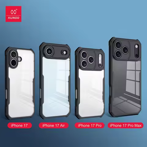 Xundd For iPhone 17 Pro Max For iPhone 17 Pro For iPhone 17 Shockproof Case Transparent case Magneti