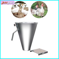 BolehDeals Poultry Restraining Cone Slaughter Tool Funnel Killing Chicken Cone for Chicken Farm