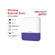 Hikvision DS-PS1-E-WB AX Pro Wireless Outdoor Sounder Amber Strobe Light - Hikvision Wireless Siren