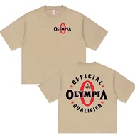 Ready Stock Olympia  Sports loose round neck short sleeved T-shirt
