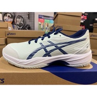 Asics Gel Game 9 GS Junior Tennis Shoes Pale Mint/Blue Expanse