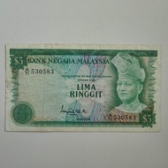 MALAYSIA LIMA RINGGIT
3rd SERIES (1st Prefix 👉A/71 530383)