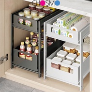 Kitchen Storage Rack Cabinet Basket Organizer Under Sink Storage Rak Under Sink Organizer