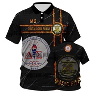 Magic Five Full Sublimation 3D Polo Shirt Size: xs-6xl 17