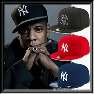 VR0G Flat edge MLB baseball cap 59Fifty fully enclosed female Yankees NY classic Dodgers la hat men'