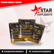 Evolene Isolene Retail 1 Sachet/Whey Protein Isolate Retail 1 Serving BPOM