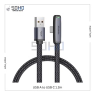 Mcdodo Zebra Series Max. 65W Type-C 90 Degree Data Cable 1.2m 1.8m Compatible for 36W Type-C CA 279 