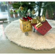 *CHRISTMAS SPECIAL* 35mm Round Shape Snow White Artificial Grass Fake Synthetic Karpet Rumput Tiruan