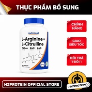 Nutricost L-Arginine L-Citrulline 750mg - Amino Acid Combination Formula Tablets