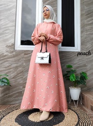 KV.GROSIR Gamis Ayla Shakila Motif / Gamis Shakila Exklusive / Gamis Shakila Size