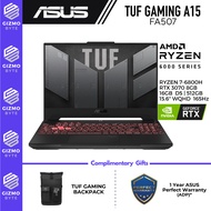 ASUS TUF Gaming A15 FA507R-RHQ069W - AMD Ryzen 7-6800H, NVIDIA RTX3070 8GB,16GB D5,512B SSD,15.6" WQHD 1665Hz, Grey,W11