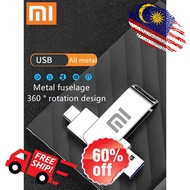 Tempatan - XIAOMI OTG metal pendrive 2TB 1 type-c usb dual pendrive OTG - Free .
