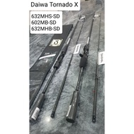 Daiwa Tornado X 632MHS, 602MB, 632MHB, 632MS, 662MHS, 702MHS Fuji 2023 Fishing Rod