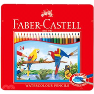 373.Faber-Castell 輝柏 水性色鉛筆24色(鐵4)