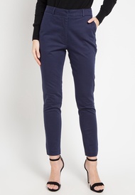 Geela Official - Basic Office Long Pants Blue (G.3151-95) - Celana Wanita