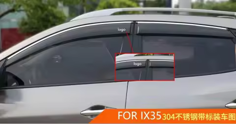 For Hyundai ix35 ix25 2009 2010 2011 2012-2017 2018 2019 2020 2021 Side Window Deflector Sun Rain De