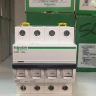 Mcb ic60n 4p 50a 63a schneider - 50A