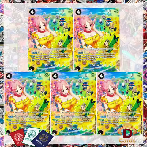 One Piece Card Rebecca Dressrosa SP Character Rarity Card Singles OP05-091 Hobby Collectible Replica