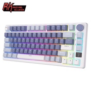 Royal Kluge RK M75 Wireless Keyboard 2.4G With Screen 81 Key 3 Mode