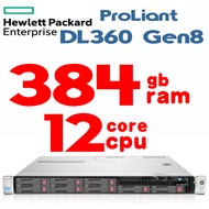 HP DL360 Gen8 Server 384gb Ram hp dl360 g8 HPE DL360P G8 1U rackmount Server