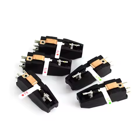 Phonograph Cartridge Ruby Needle Sapphire Stylus for LP 78 RPM Vinyl Record Player Piezoelectric Cer