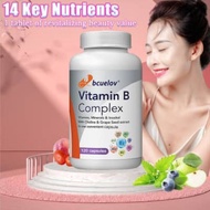 100% Original Products.120 Capsule.Multivitamin,Nervous System Support,Immune Boost,Energy Support,B