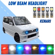 PERODUA KENARI LOW BEAM HEADLIGHT LED BULB RGB HeadLamp Mentol Lampu Senja Kecil Spotlight T10 kenar