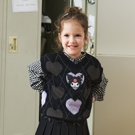 CACO-CACO Love Heart Diamond Vest ‧ Parent-Child Style-Child Style [M3SA007]