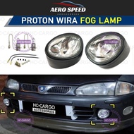 Proton Wira Satria Putra Spotlight Fog Lamp Bracket Original Bumper +H3 BULB Car Accessories