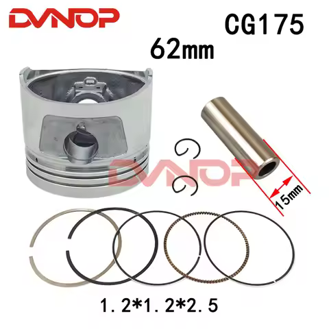 motorcycle ZS175 CG175 piston kit with piston ring piston pin and piston pin for Zongshen Longxin Li