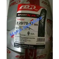 Ban TUBELESS FDR Sport XR 120/70-17 for Vixion/CBR 150R/Mega pro