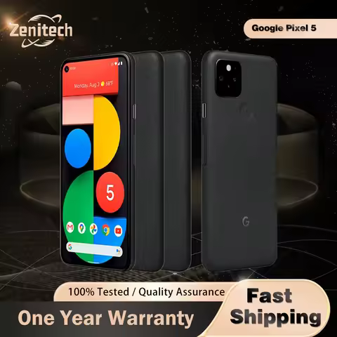 Google Pixel 5 5G RAM 8GB ROM 128GB Original Smartphone 6.0" NFC Octa Core Snapdragon 765G Pixel5 Un