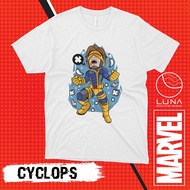 Kid's Clothing - Marvel Comics - Xmen Cyclops (Funko pop/ Chibi) Shirt - The Luna Merch