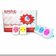 MULTI ERKE COLOR T-PLUG extension plug socket
