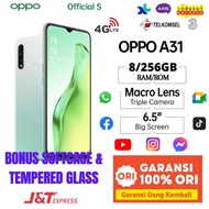 OPPO A31 hp ram 8256GB smartphone 8MP12MP kamera 6.5inches water