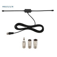 FM Radio Antenna FM F-Head Sheep Horn Antenna for Car FM TV Radio Station 75 Ohms F Female to TV3.5 