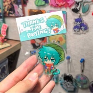 Sou Kimigashine Hiyori Keychain Women Tsukimi Makoto Acrylic Key