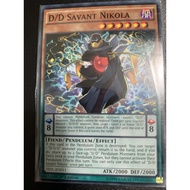 [Original Yugioh Card] D/D Savant Nikola - TDIL-EN011